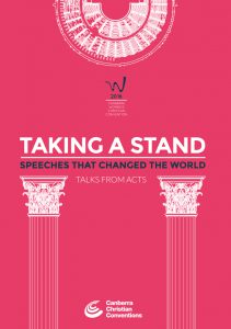 "Taking a Stand - Speeches that changed the world" Booklet